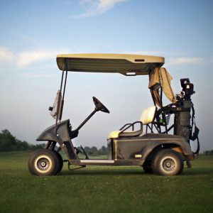 A golf cart