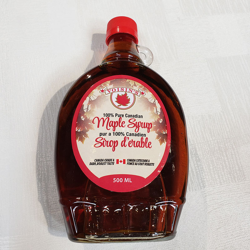 dark maple syrup 500ML glass jug